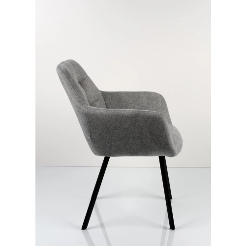 Krzesło DELUXE KR-169 Tkanina STRONG 14 Noga Metalowa